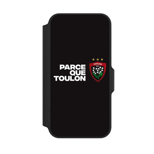 Apple iPhone 13 Mini NIVOflip RC Toulonnais PQT Schwarz