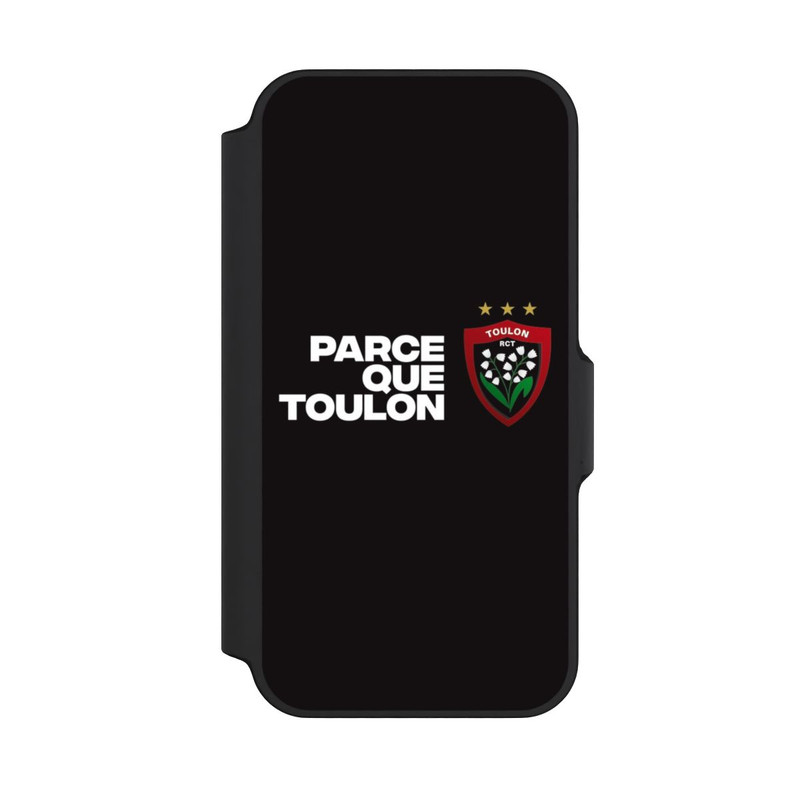 iPhone 13 Mini NIVOflip RC Toulonnais PQT Schwarz