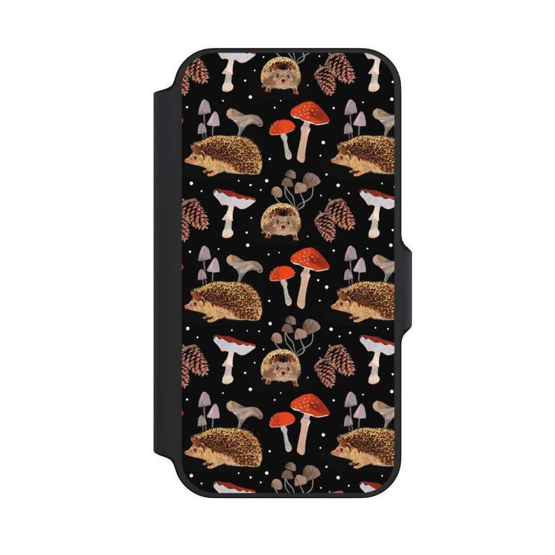 iPhone 13 Mini NIVOflip Igel und Pilze
