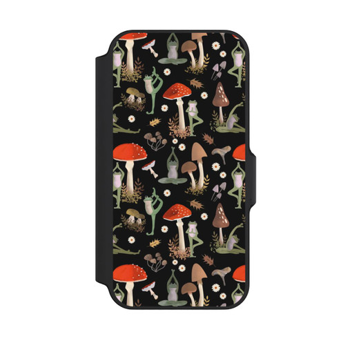 Apple iPhone 13 Mini NIVOflip Yoga-Frösche mit Pilzen
