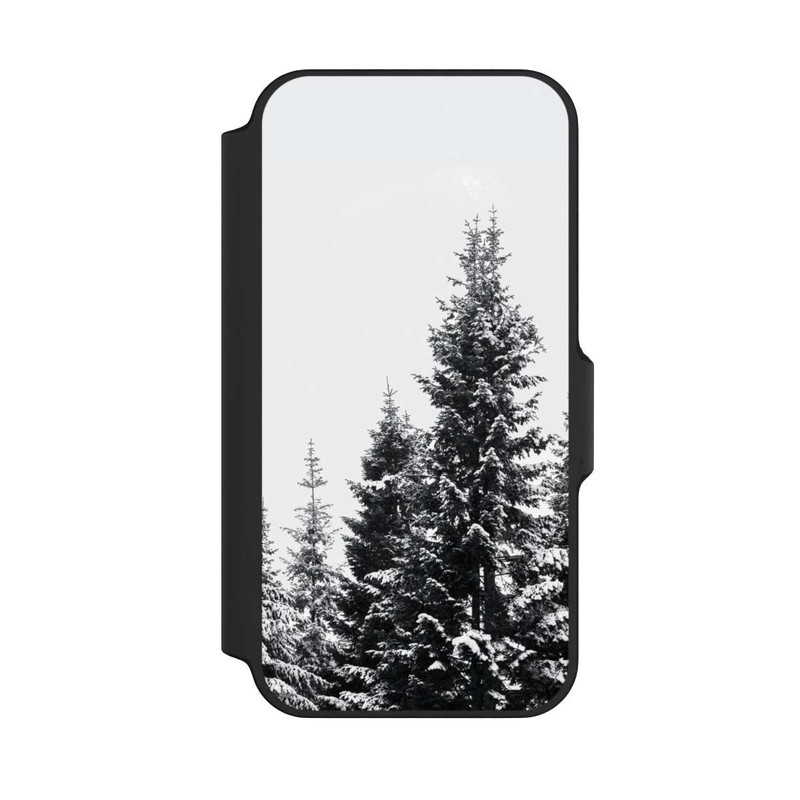iPhone 13 Mini NIVOflip Schneebedeckte Tannen