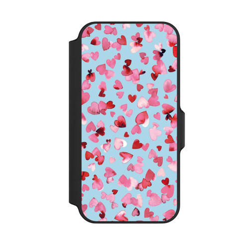 Apple iPhone 13 Mini NIVOflip Valentines Love Hearts Pink Blue