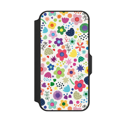 Apple iPhone 13 Mini NIVOflip Psychedelic Flowers Colorful