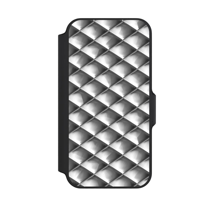 iPhone 13 Mini NIVOflip Carrés argentés Glamour
