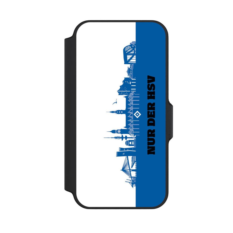 iPhone 13 Mini NIVOflip HSV Skyline Blau Weiß