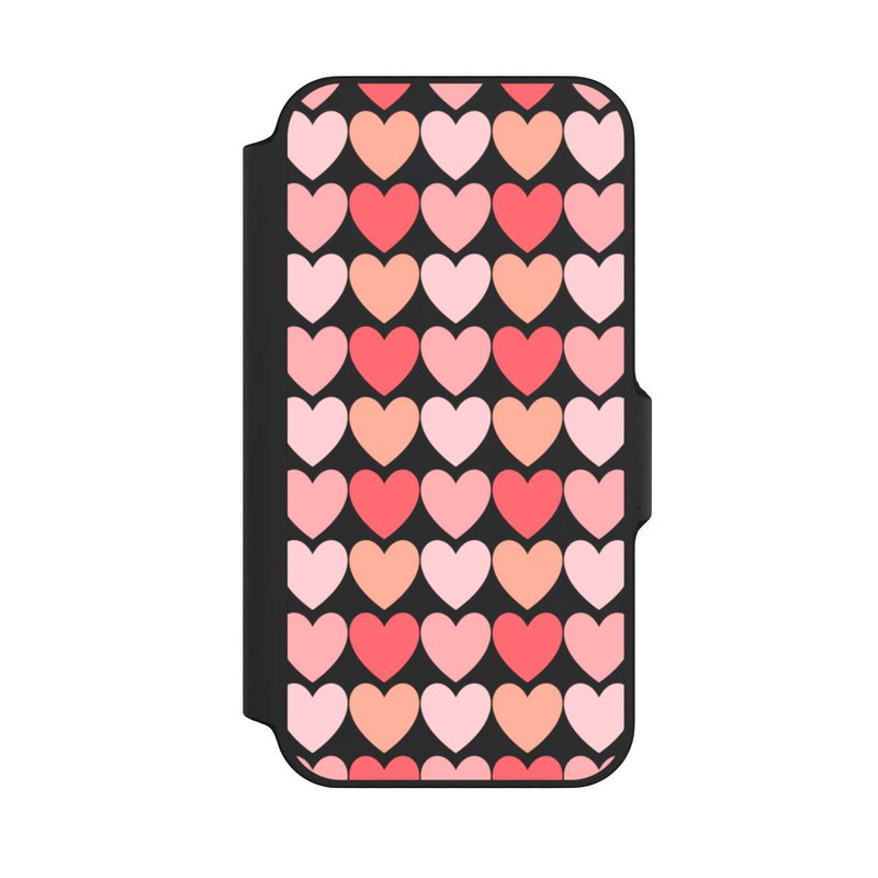 iPhone 13 Mini NIVOflip Pink Shadow Hearts