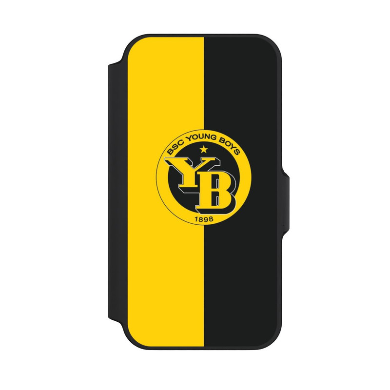 iPhone 13 Mini NIVOflip BSC YB Gelb Schwarz
