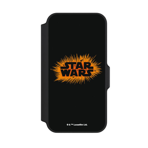 Apple iPhone 13 Mini NIVOflip Star Wars Logo Orange Halloween Explosion