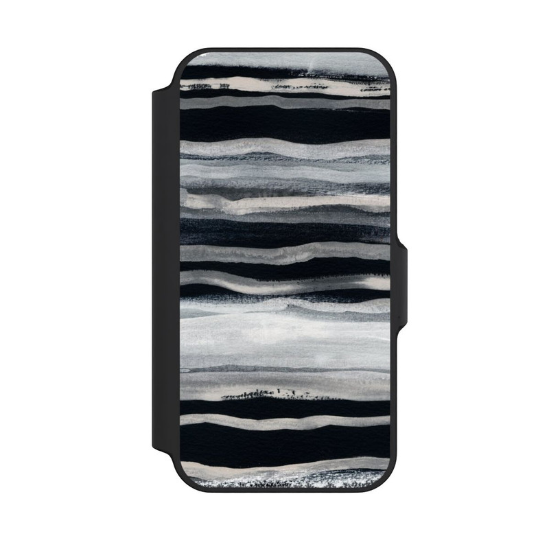 iPhone 13 Mini NIVOflip Abstrakte Pinselstriche 68