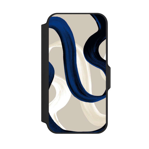 Apple iPhone 13 Mini NIVOflip Abstrakte Pinselstriche 80