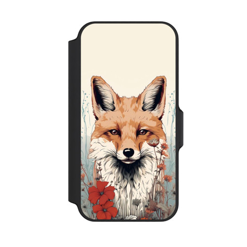 Apple iPhone 13 Mini NIVOflip  Fox with Flowers