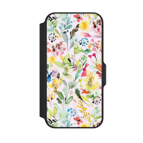 Apple iPhone 13 Mini NIVOflip Wild Flowers Meadow Pink