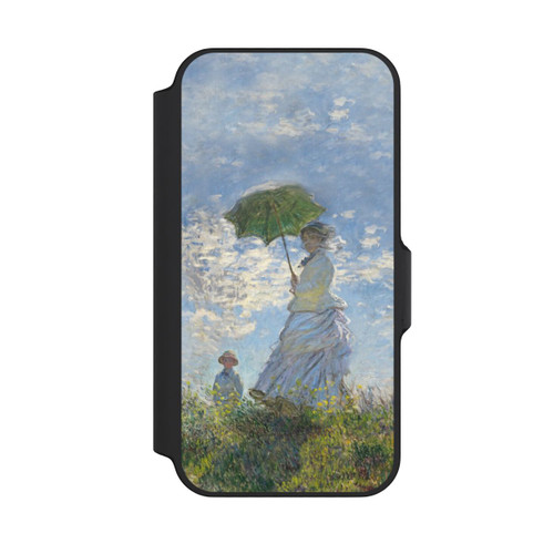 Apple iPhone 13 Mini NIVOflip Frau mit Sonnenschirm - Monet