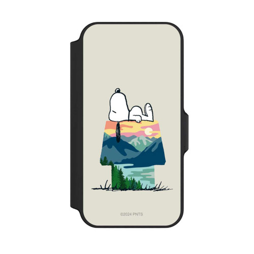 Apple iPhone 13 Mini NIVOflip Snoopy Camping Hütte
