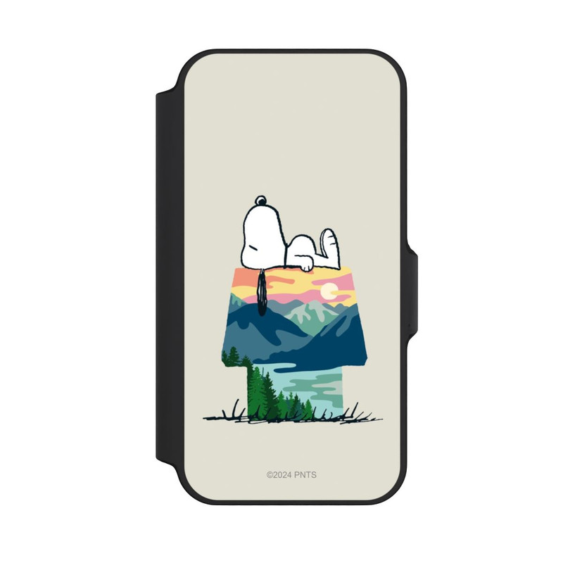 iPhone 13 Mini NIVOflip Snoopy Camping Hütte