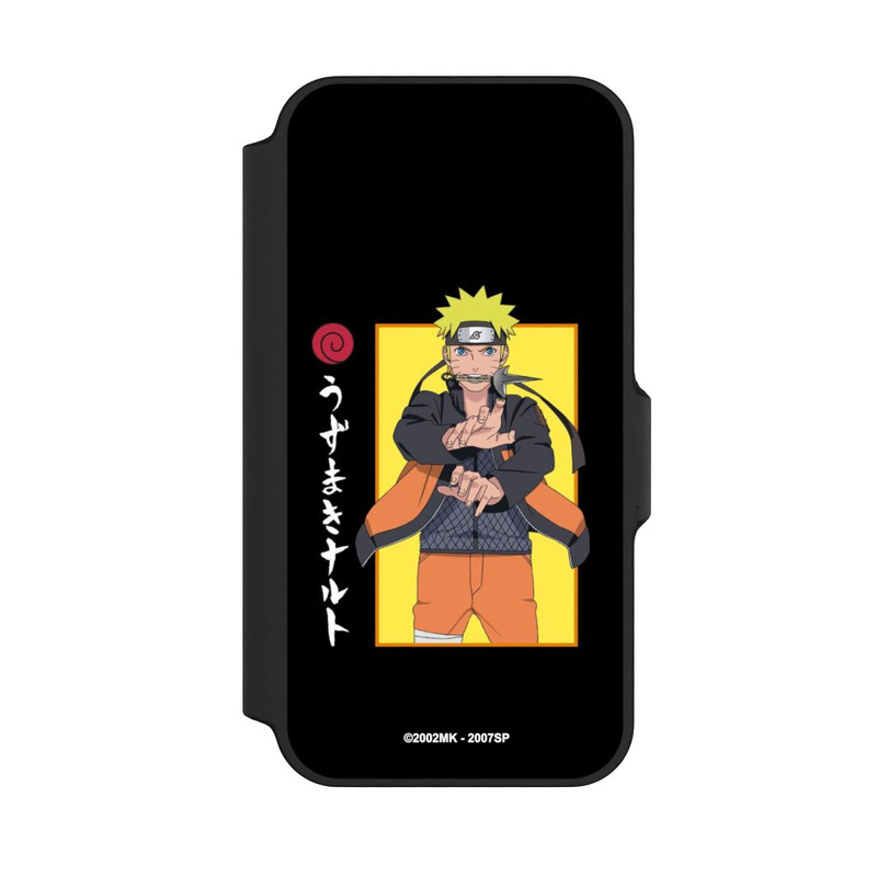iPhone 13 Mini NIVOflip Naruto Kampfposition Schwarz
