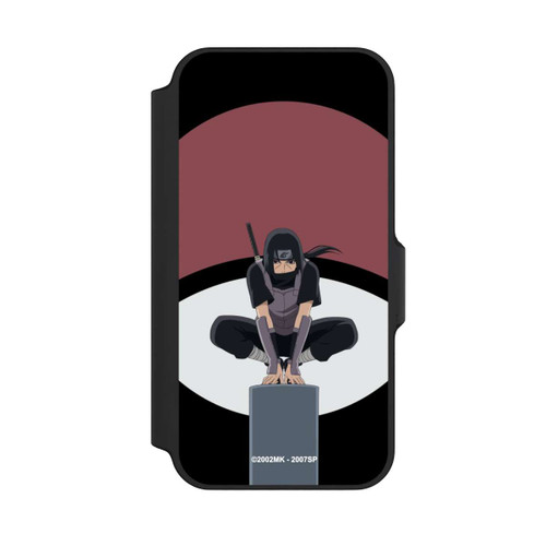 Apple iPhone 13 Mini NIVOflip Itachi Uchiha Symbol schwarz