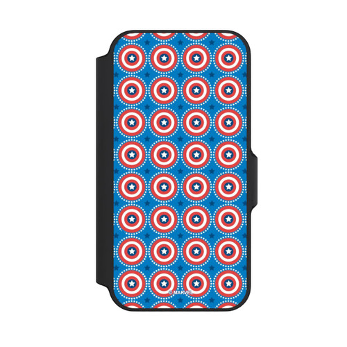 Apple iPhone 13 Mini NIVOflip Captain American Shield Pattern