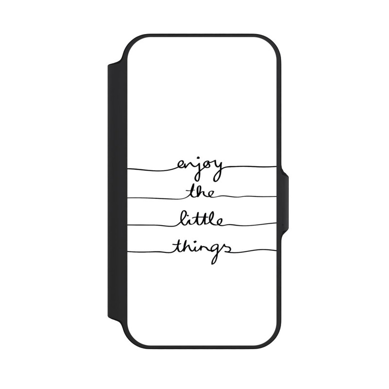 iPhone 13 Mini NIVOflip Enjoy The Little Things White