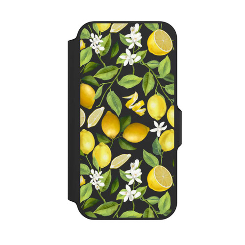 Apple iPhone 13 Mini NIVOflip Lemon Summer Wallpaper Transparent