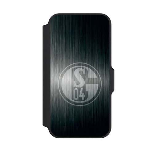 Apple iPhone 13 Mini NIVOflip Schalke 04 Metall Look