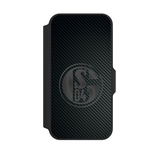 Apple iPhone 13 Mini NIVOflip Schalke 04 Carbon Look