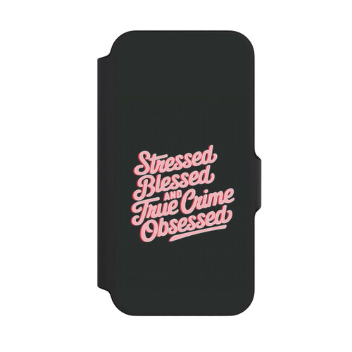 Apple iPhone 13 Mini NIVOflip Stressed Blessed and True Crime Obsessed