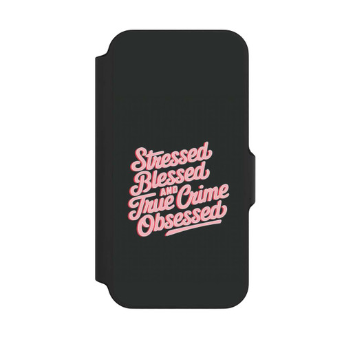 Apple iPhone 13 Mini NIVOflip Stressed Blessed and True Crime Obsessed