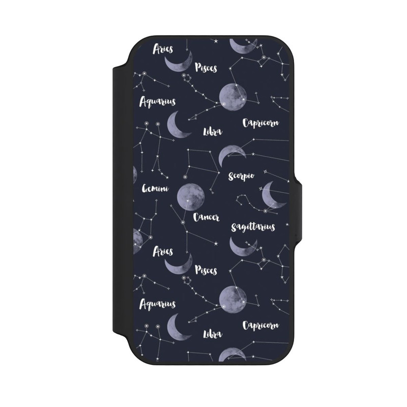 iPhone 13 Mini NIVOflip Moon & Constellation by Night