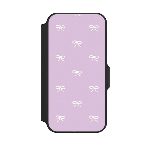 Apple iPhone 13 Mini NIVOflip Schleifen Muster Flieder