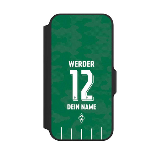Apple iPhone 13 Mini NIVOflip Werder Bremen Trikot Personalisierbar 25-26