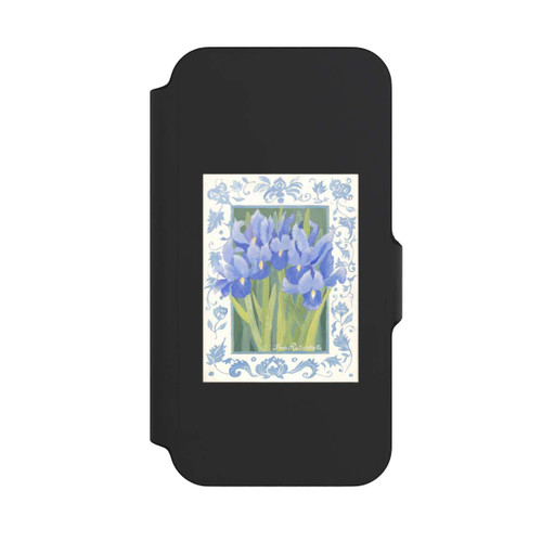 Apple iPhone 13 Mini NIVOflip Blue Iris, by Jennifer Abbott