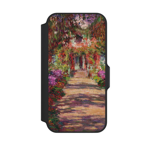 Apple iPhone 13 Mini NIVOflip Eine Allee in Monets Garten in Giverny by Claude Monet
