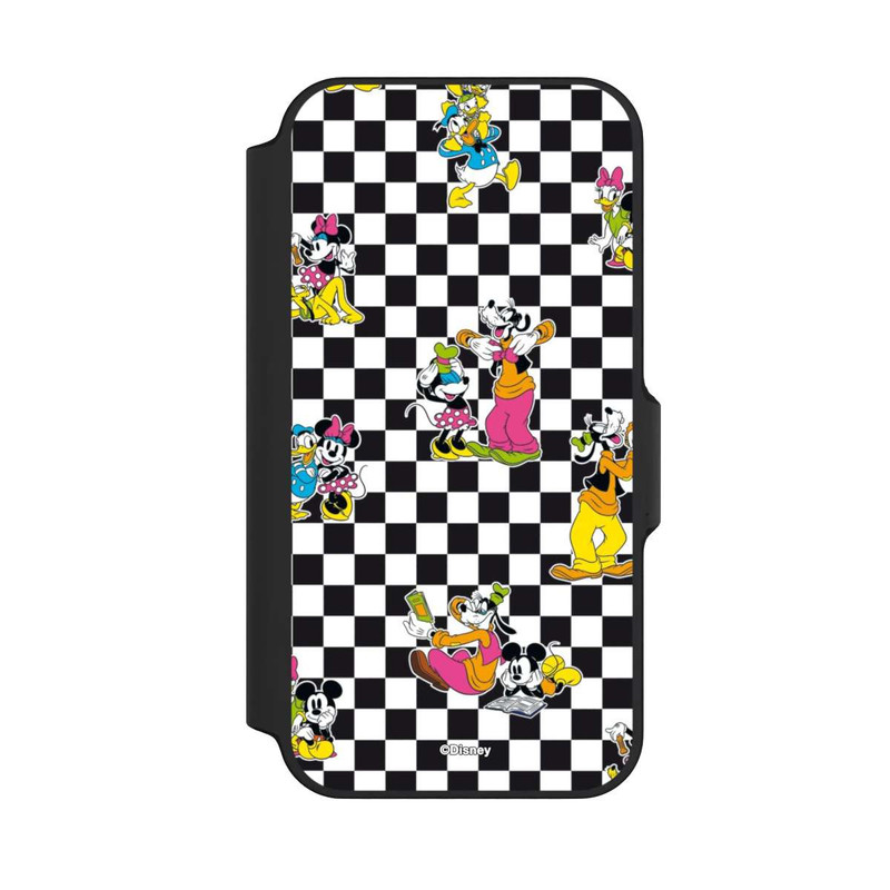 iPhone 13 Mini NIVOflip Donald and Friends Pattern Black and White