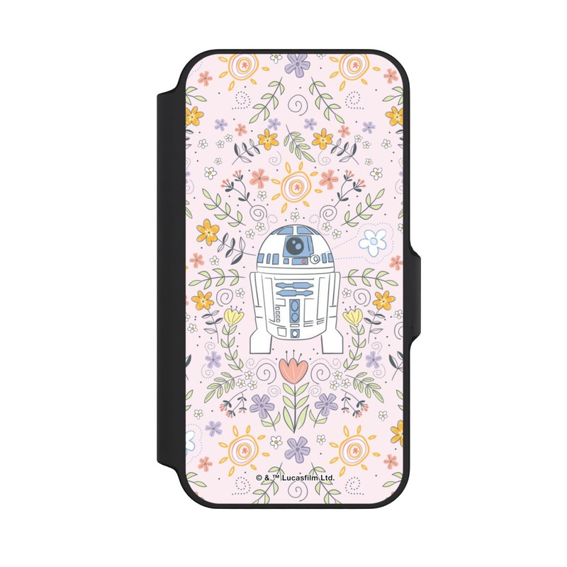 iPhone 13 Mini NIVOflip R2D2 Blumen Muster