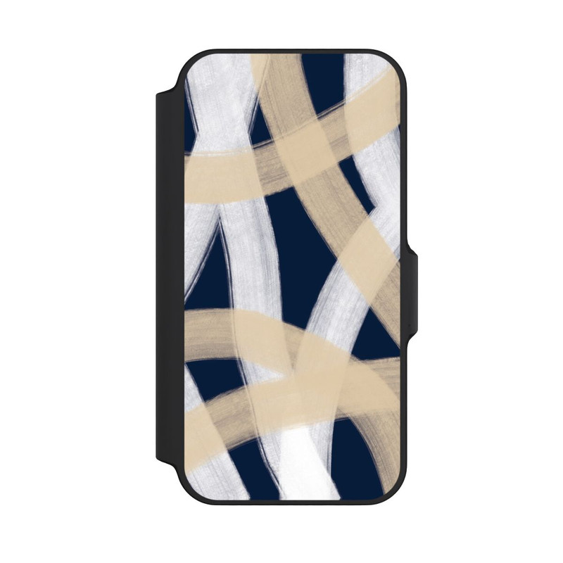 iPhone 13 Mini NIVOflip Laced Up Beije Blue