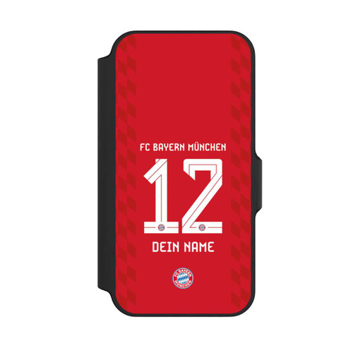 Apple iPhone 13 Mini NIVOflip FC Bayern München Trikot Personalisierbar 25-26