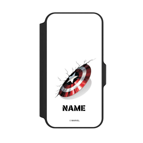 Apple iPhone 13 Mini NIVOflip Captain America Shield Personalisierbar