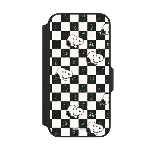Apple iPhone 13 Mini NIVOflip Snoopy Heads Checked Pattern