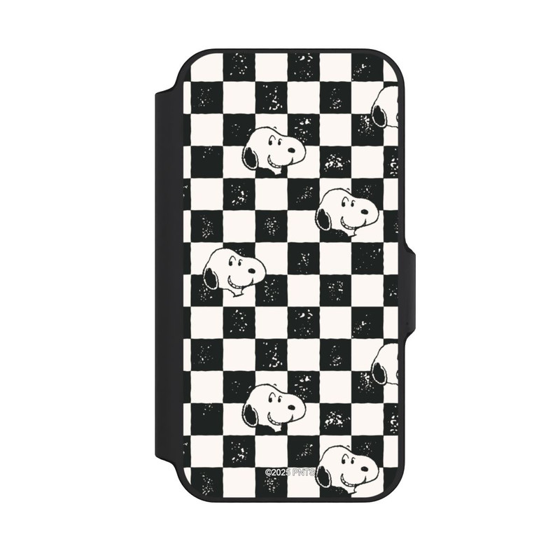 iPhone 13 Mini NIVOflip Snoopy Heads Checked Pattern