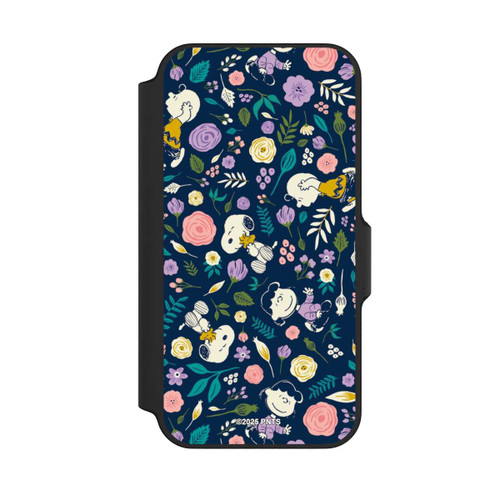 Apple iPhone 13 Mini NIVOflip Peanuts Dark Flower Pattern