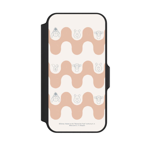 Apple iPhone 13 Mini NIVOflip Winnie Puuh und Freunde Wellenmuster