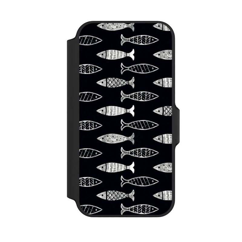 iPhone 13 Mini NIVOflip Black Fishy Theme