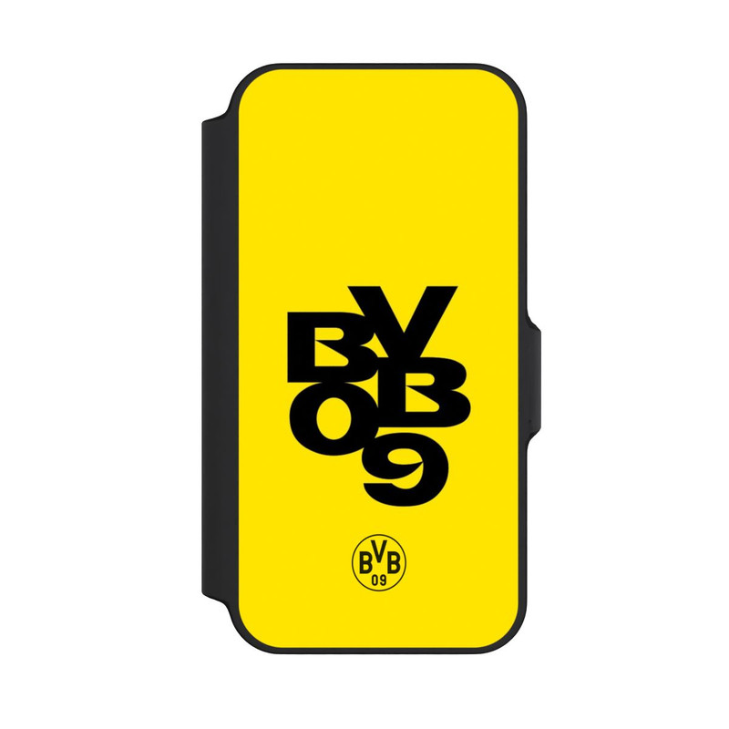 iPhone 13 Mini NIVOflip BVB09 Schwarz Gelb