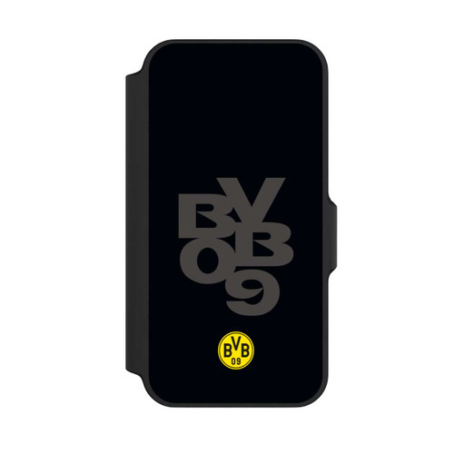 Apple iPhone 13 Mini NIVOflip BVB09 Grau Schwarz
