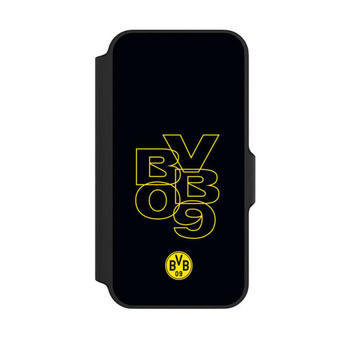 Apple iPhone 13 Mini NIVOflip BVB09 Gelb Schwarz