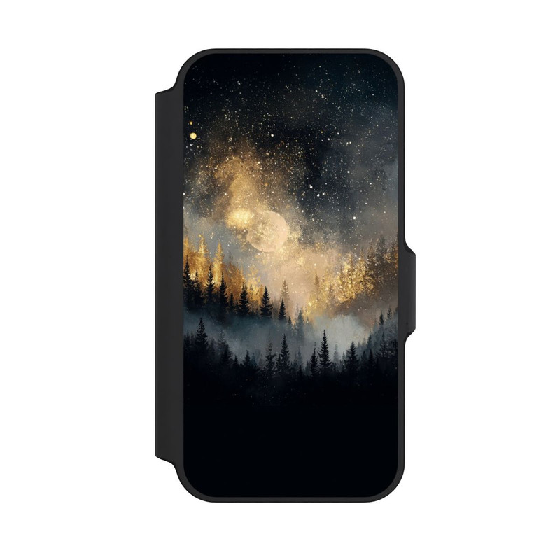 iPhone 13 Mini NIVOflip nächtlicher Wald