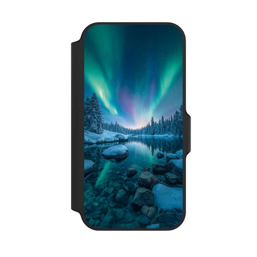 Apple iPhone 13 Mini NIVOflip Aurores boréales Briller avec IA