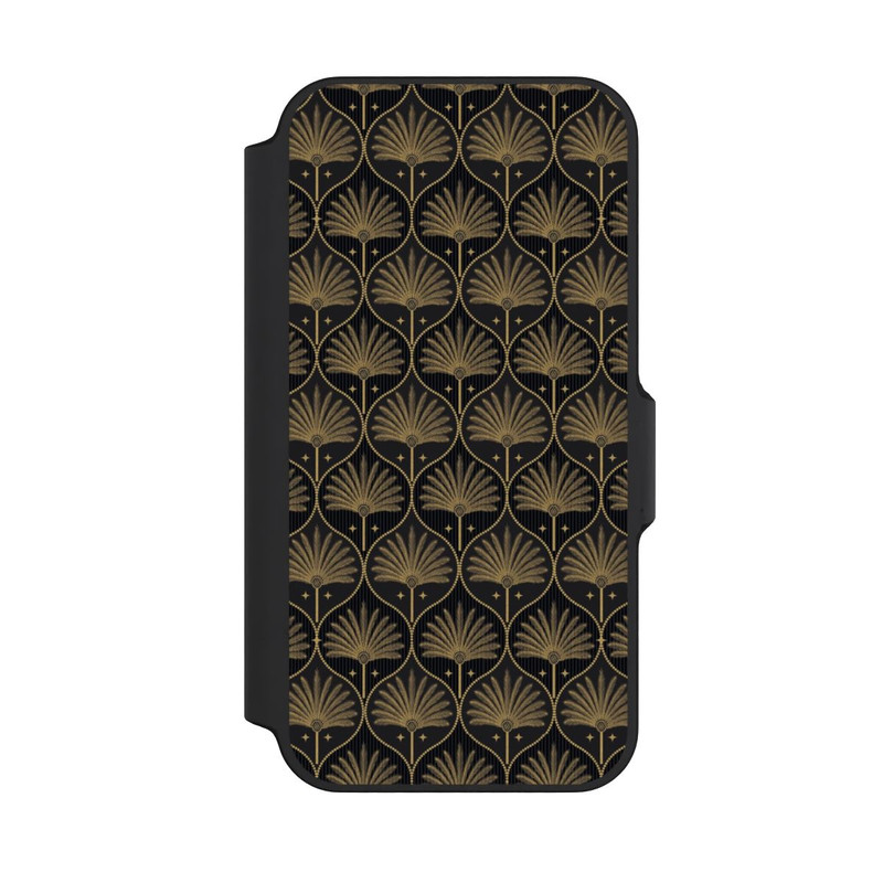 iPhone 13 Mini NIVOflip Feuilles Art Déco