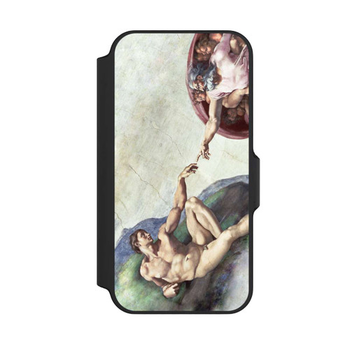 Apple iPhone 13 Mini NIVOflip Michelangelo Buonarroti Erschaffung von Adam